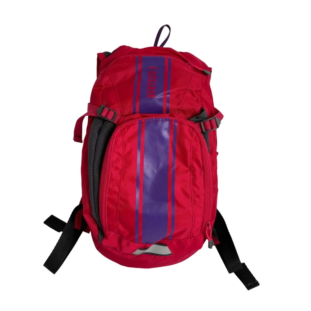 CamelBak Hydration Backpack Pink Purple Hiking Cycling Daypack Small- No Bladder